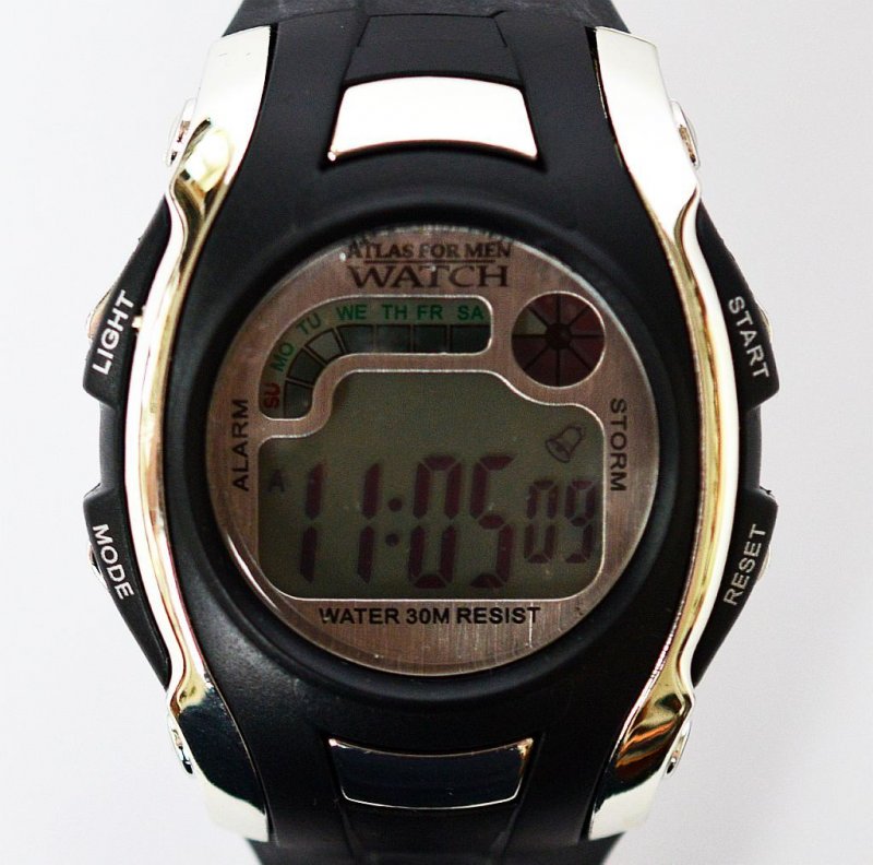atlas for men watch montre digitale