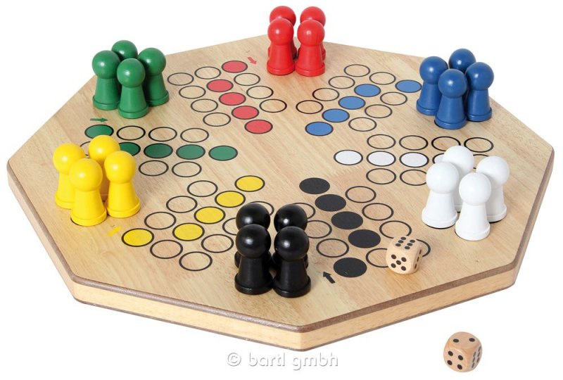 XXL Ludo Mensch ärgere Dich nicht Spiel für Senioren Brettspiel große