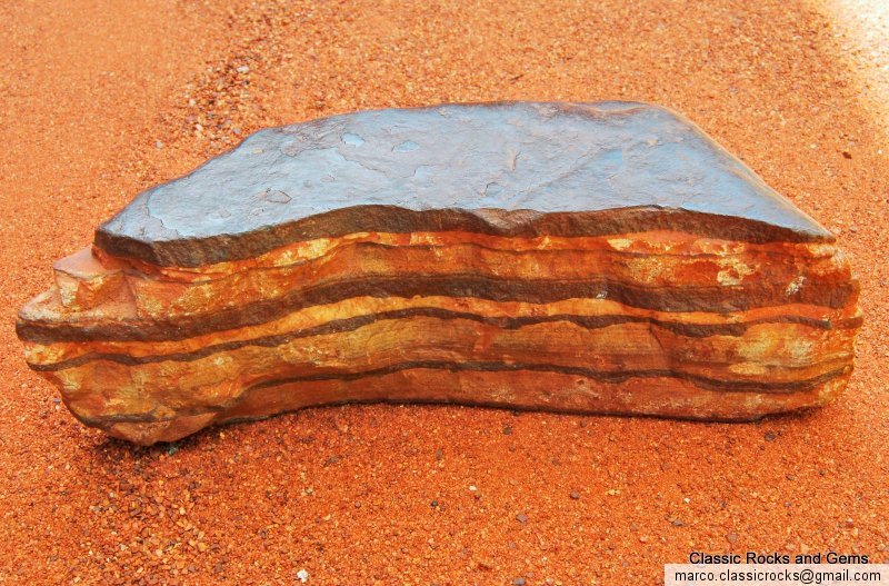 Banded Ironstone Formation South Africa Bändererz Transvaal Supergroup