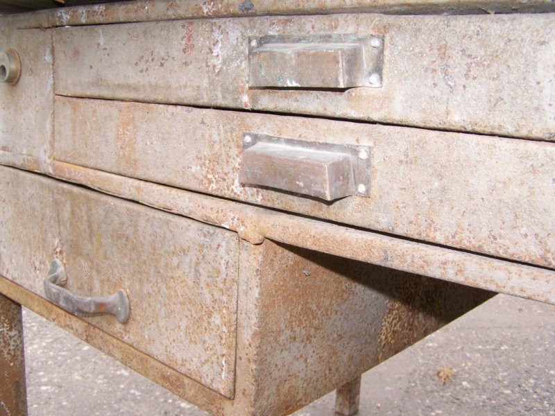 Seltener alter Kartentisch WK2, Schreibtisch antik, Art Deco