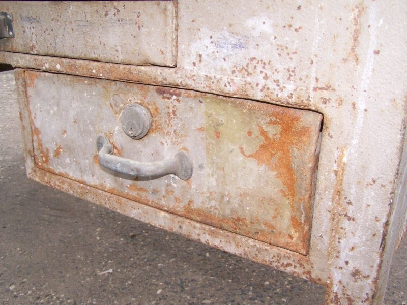 Seltener alter Kartentisch WK2, Schreibtisch antik, Art Deco