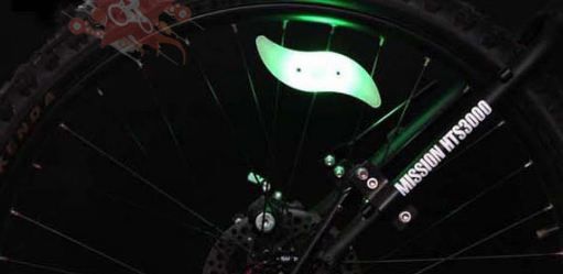 LED Speichenlicht bunt Fahrrad, Sicherheit, Speichen