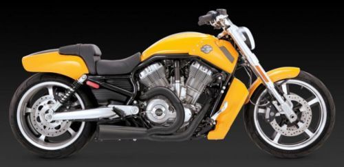 Vance &, Hines Competition 2in1 black Harley Davidson V-Rod
