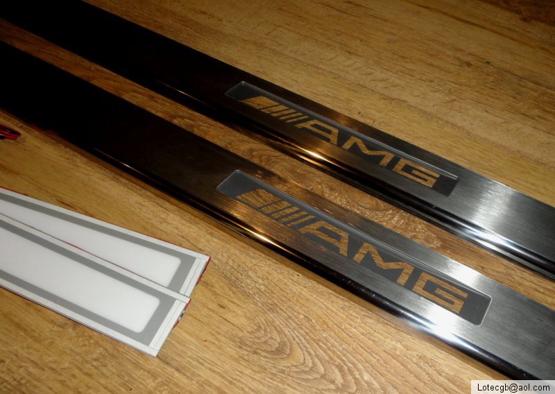 Mercedes lighted sill plates #2