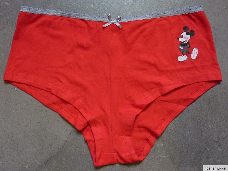 NEU Primark Disney Mickey Mouse Maus 3 Slips Shorts Panties XS S M Geschenk Set