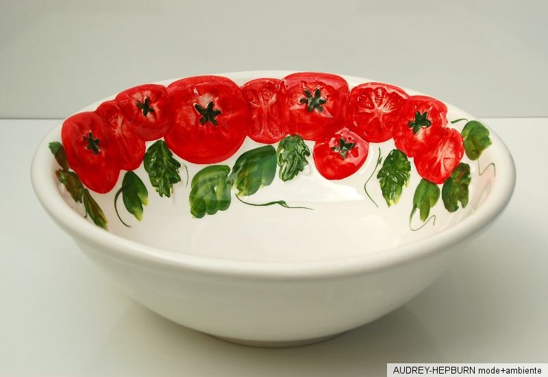 Geschirr Mediterran 456 bassano keramik 176 sch 252 ssel rund 26 cm 176 tomaten relief Geschirr Mediterran 456 bassano keramik 176 sch 252 ssel rund 26 cm 176 tomaten relief