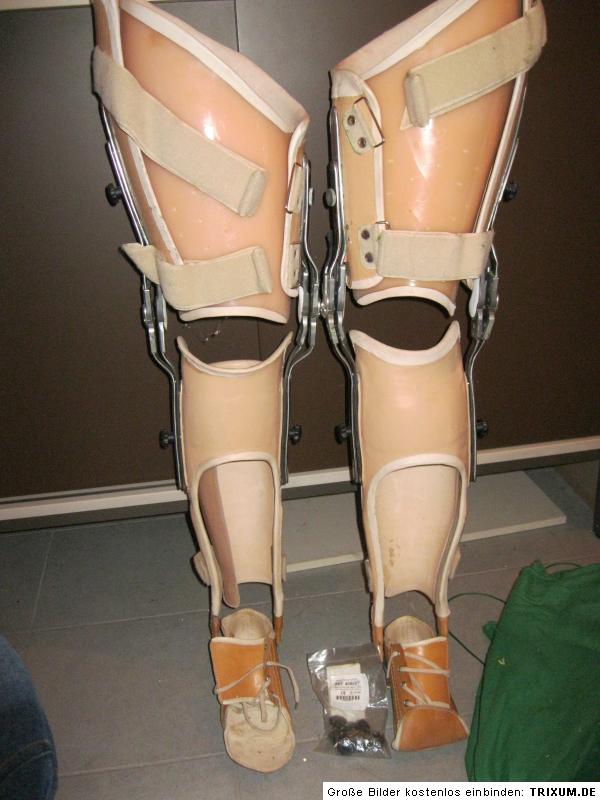 1 Paar Orthesen Beinorthesen Beinprothese mit 1 Paar Orthesen Beinorthesen Beinprothese mit