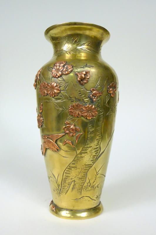 Antique Bronze Vase Japan CA 1860 | eBay