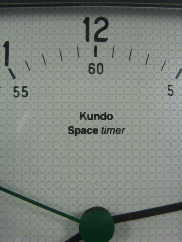 80´s design KUNDO Space Timer Funkuhr Radio controlled funktioniert