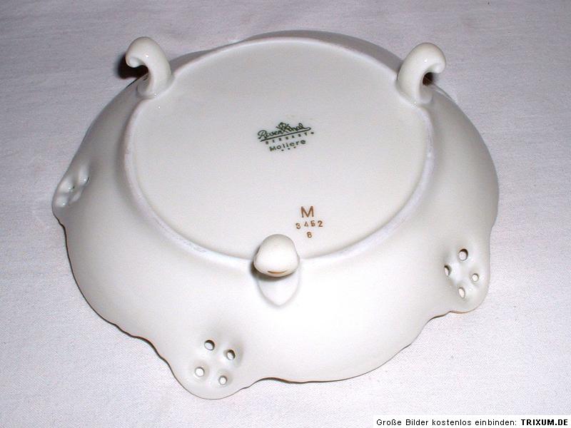 Porzellan Schale Rosenthal Moliere Moosrose Dm 15,5 cm eBay