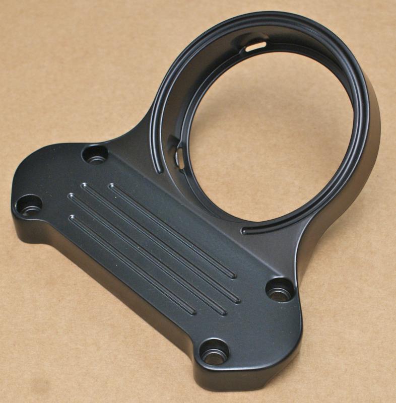 HARLEY SPEEDO SPEEDOMETER GAUGE MOUNT RISER HANDLEBAR BRACKET SPRINGER