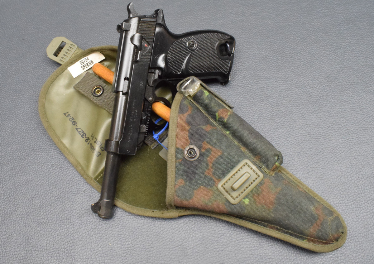 Walther P Bundeswehr Mit Tasche Kaliber Mm Luger Neuwertig Egun