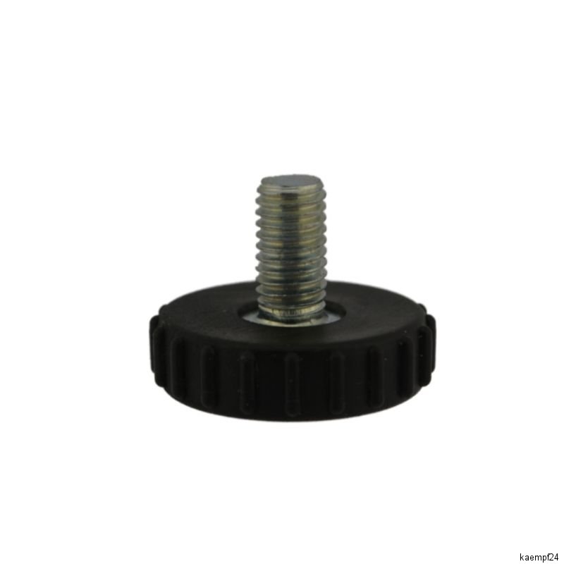M8 x 15mm Ø 32mm Verstellfuß Möbelfuß Stellschraube Stellteller Stellfuß