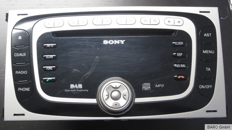Ford kuga sony dab radio manual #1