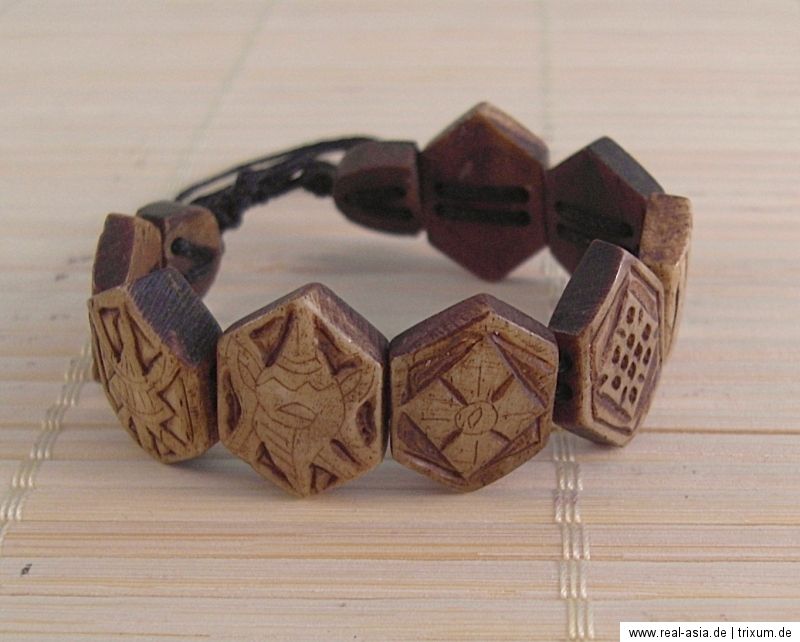 Armband 8 buddhistische Glückssymbole ~ Buddha (484)