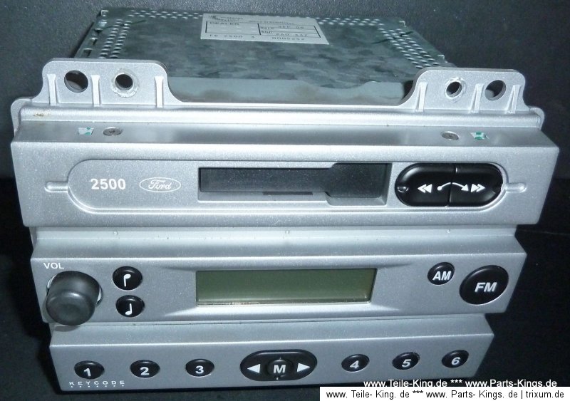 Ford Fiesta V 5 (JH,_ JD_) Radio B1 Ultra Low Cassette 4S61 18K876 AA