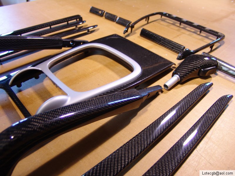 Porsche Cayenne Carbon Fiber Interior Set Kit Genuine 19 Piece Set 955