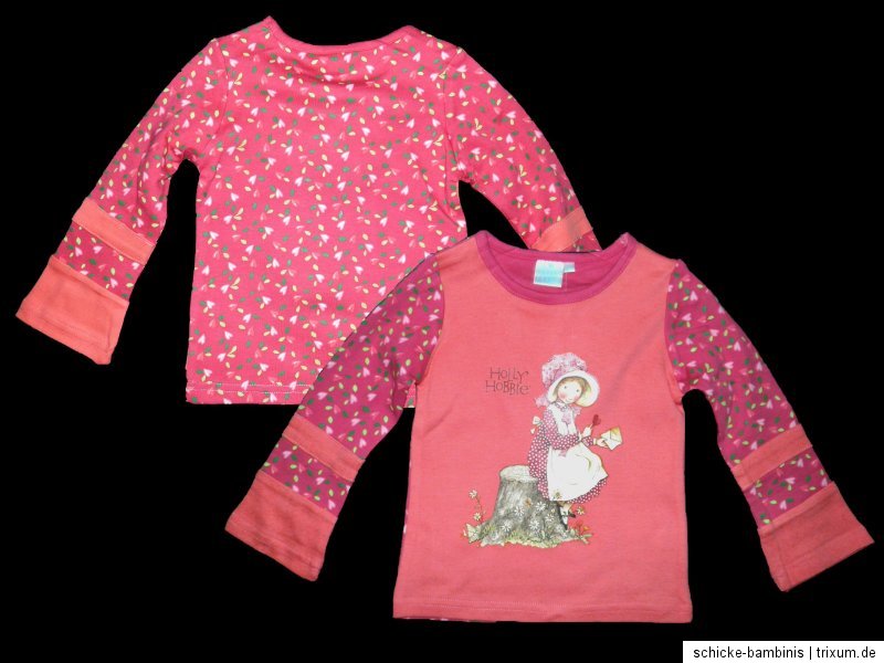 Holly Hobbie SARAH KAY Shirt Longsleeve Langarmshirt rosa 86 92 98 104