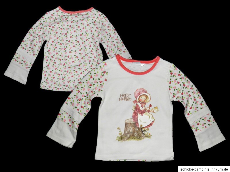 Holly Hobbie SARAH KAY Shirt Longsleeve Langarmshirt rosa 86 92 98 104