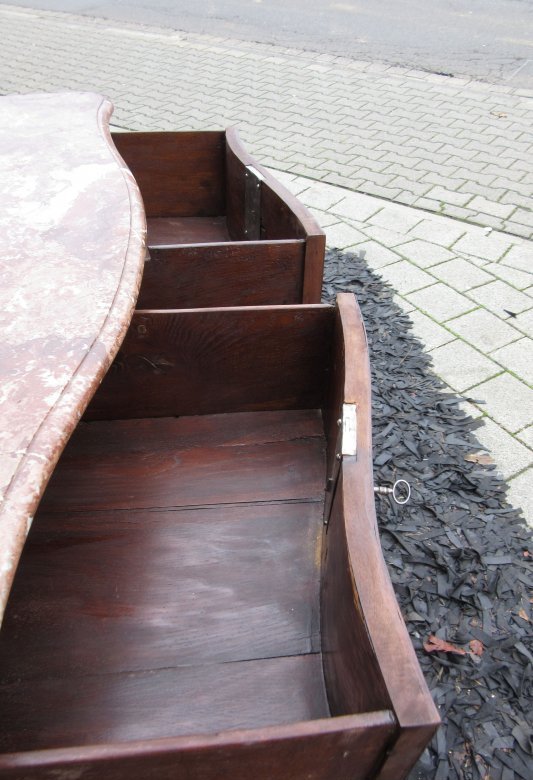 Barock Kommode um 1780 Nussbaum Hand poliert | eBay