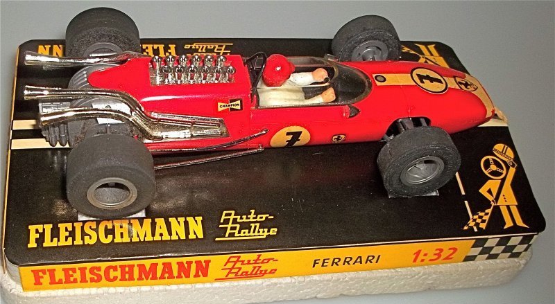 Ferrari rot Nr.7 Fleischmann Auto Rallye Art. 3200 OVP