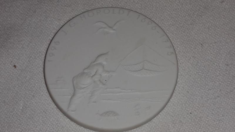 Bildnis der Frederike Porzellan Meissen Meißen Medaille Plakette Schadow J.G