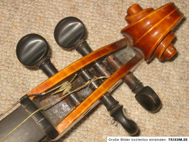 Amazing Rare & old VIOLA ALTA violin Keller Würzburg 1906 Mod 