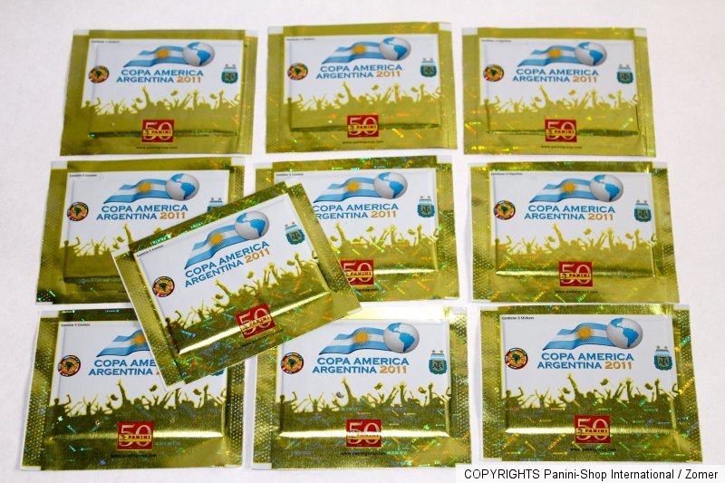 Panini Copa America Argentina 2011 – Display Box – 50 Bags/Packs/Envelopes – New