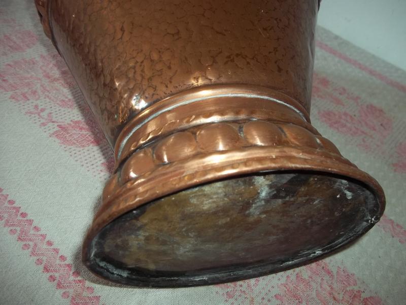 Antiker Kupferkorb-Korb-Relief-Prägung-Trockenblumen-DEKO | eBay