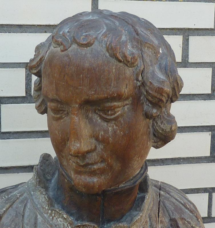 Hl. Aloisius von Gonzaga Mantua Jesuit Heiligenfigur 152 cm Renaissance