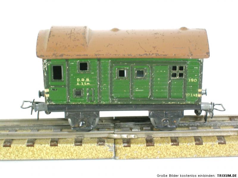 Märklin H0/00 Güterzug Gepäckwagen 390,nur 1950,Top,800