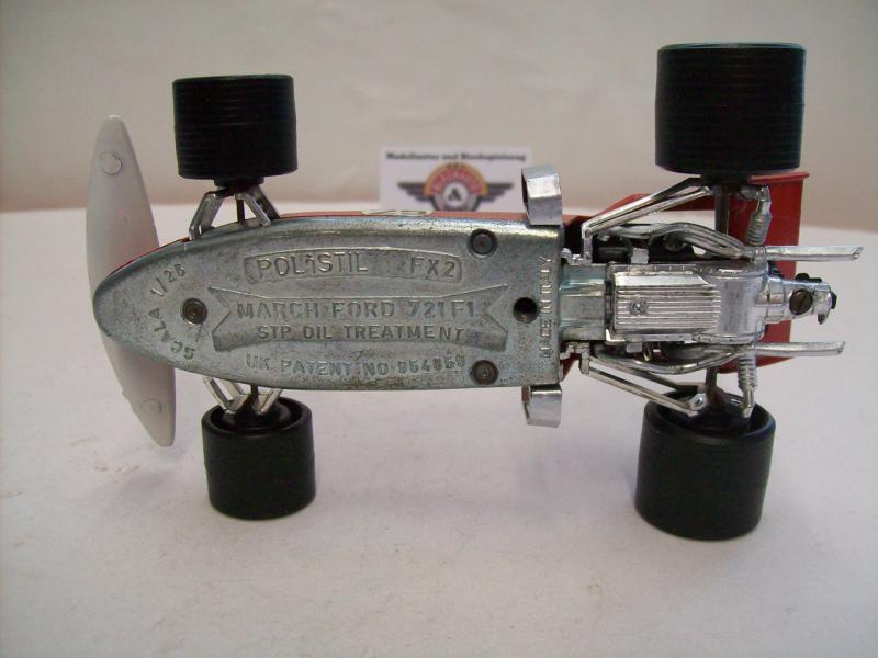 VOITURE POLISTIL FX2 MARCH FORD 721 F1 #25 MADE IN ITALY 1:25