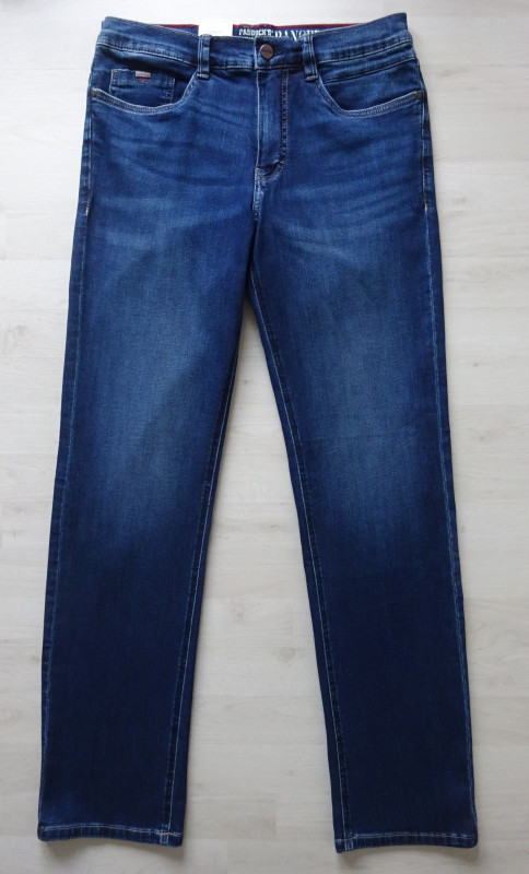 Paddocks Heren Jeans Ranger Pipe Slim Fit Jeans Broek Denim Stretch