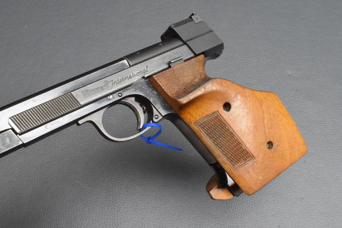 Hämmerli 208 International, Sportpistole, Kaliber 22lfB, gut - eGun