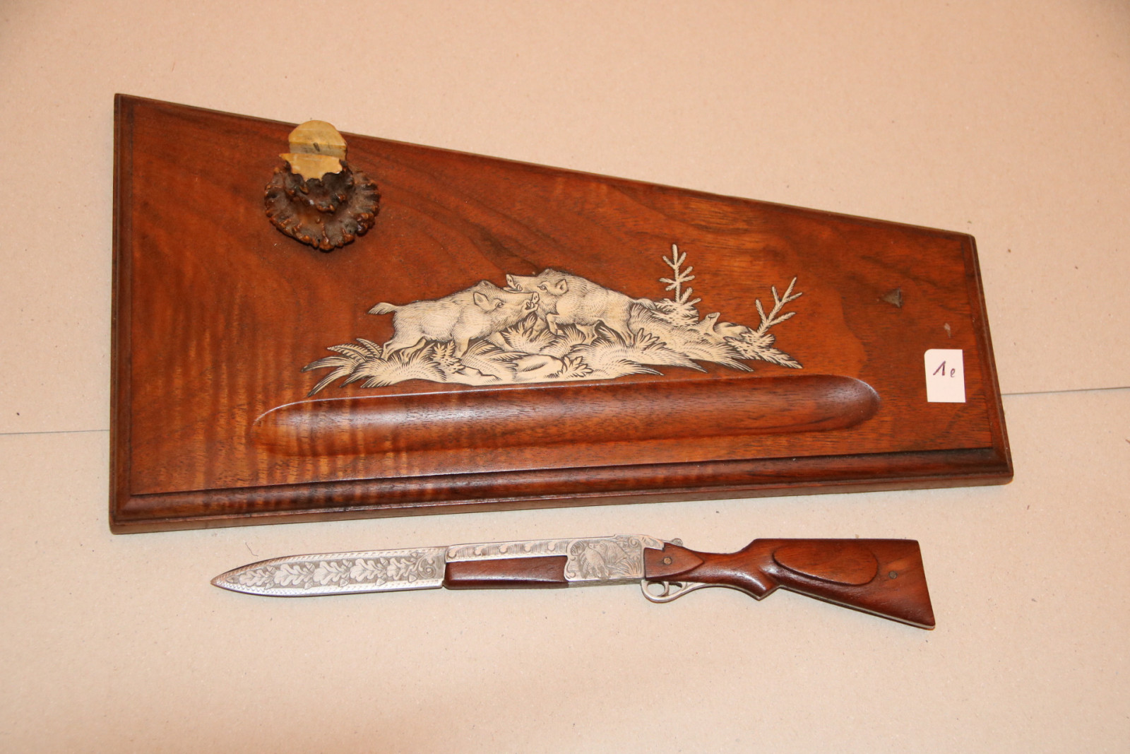 Unikat Gewehr Brieföffner aus DDR-Zeiten - Suhler Handarbeit ...