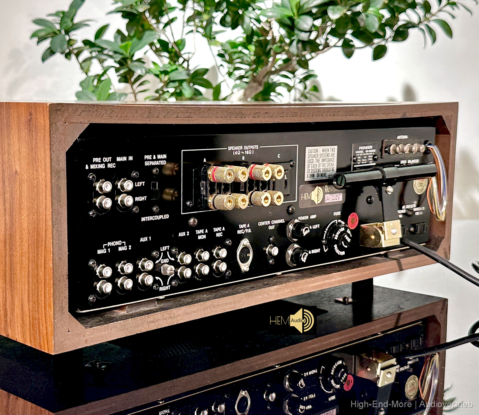 PIONEER SX-9000 Reverberation Stereo Receiver, exklusiv Vintage