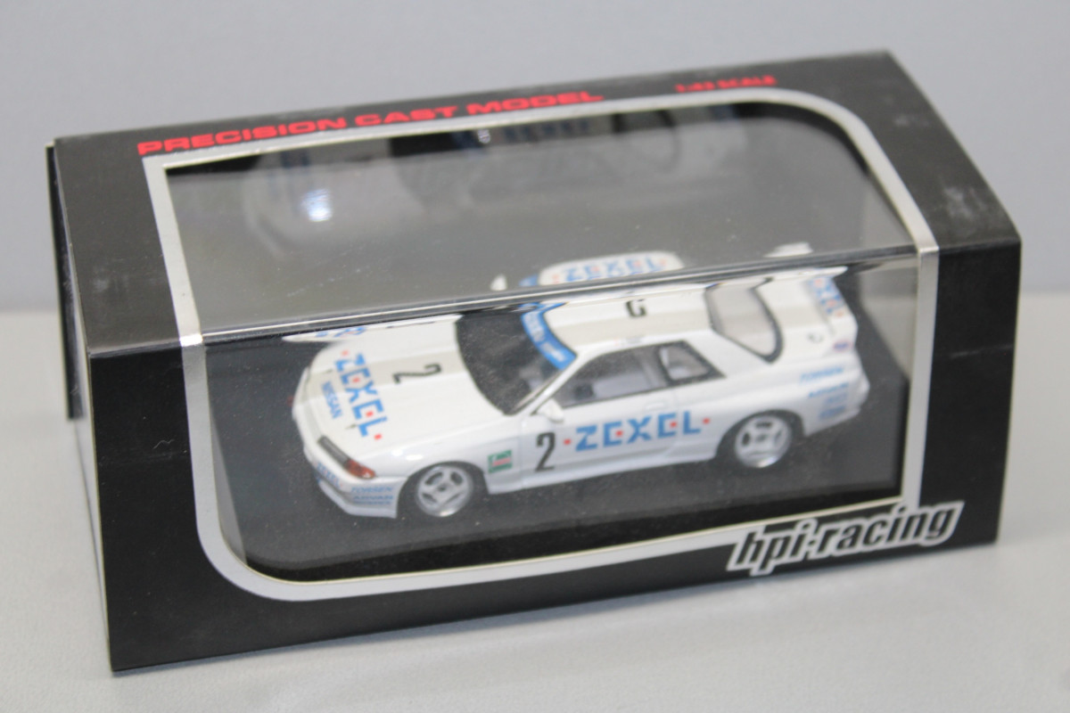 ミニカー hpi ZEXEL SKYLINE (#2) 1992 N1 BNR32 HPI 1⁄43 NISSAN SKYLINE R32 GTR 1992 N1 #2 ZEXEL Racing Model Car