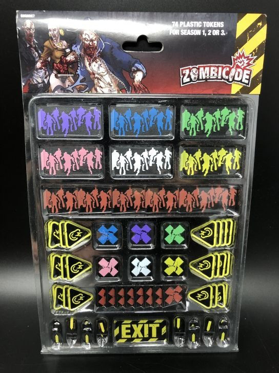 CMON - Zombicide - Plastic Token Pack - New & Original Packaging