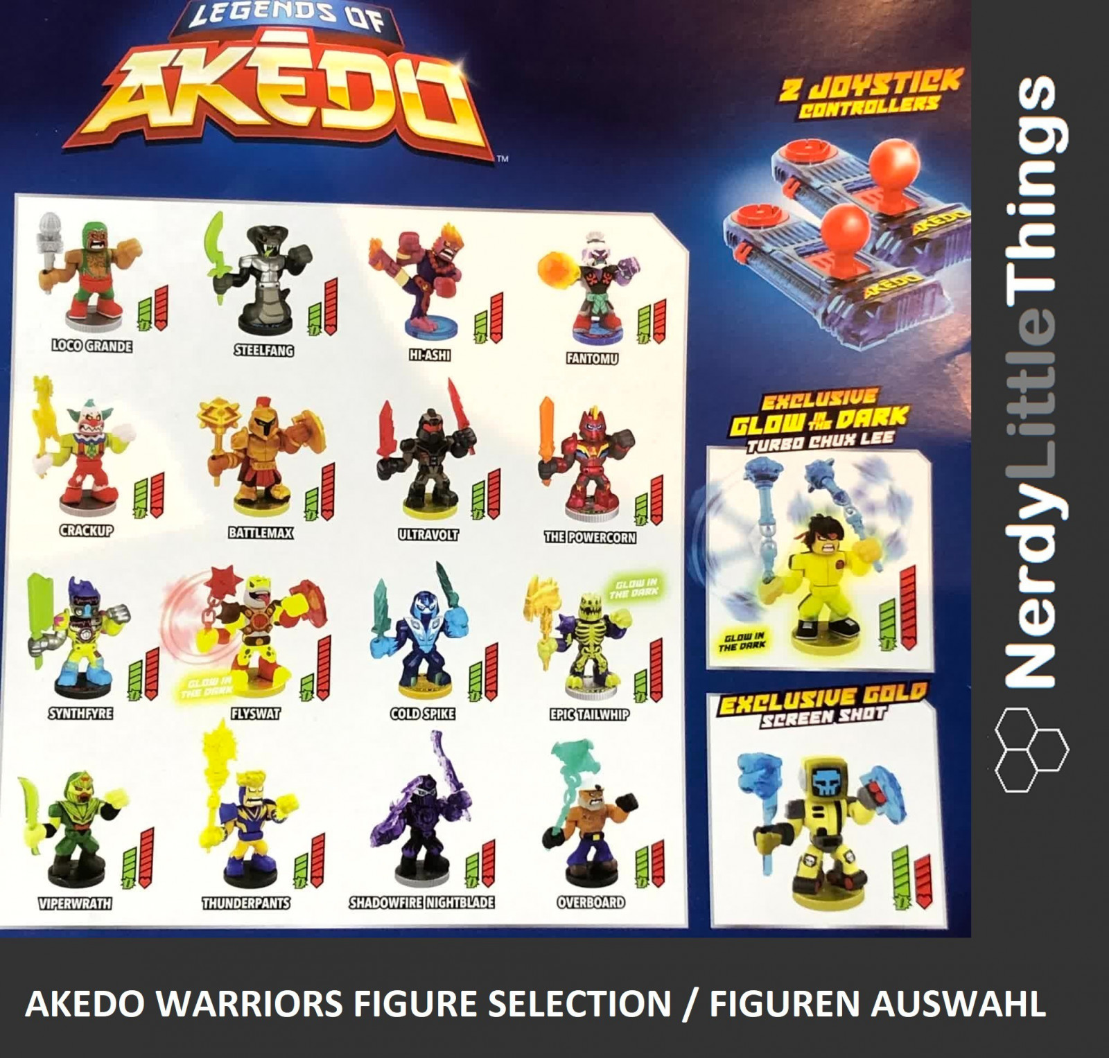 AKEDO WARRIORS - Legends of Akedo - All Star Collector Pack