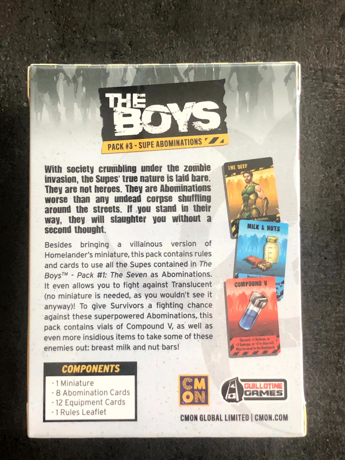 Zombicide 2nd Edition - The Boys Character Packs - Homelander