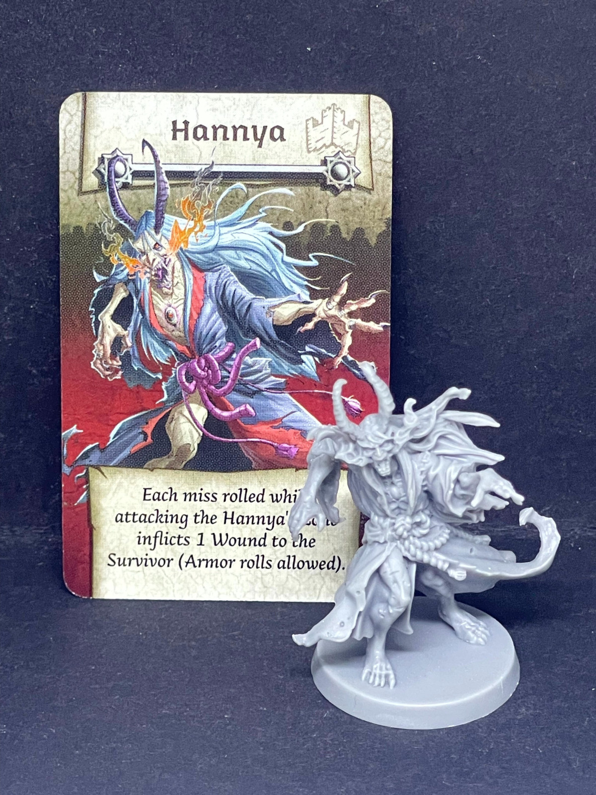 Zombicide White Death - Hannya - Kickstarter exclusive Necromancer