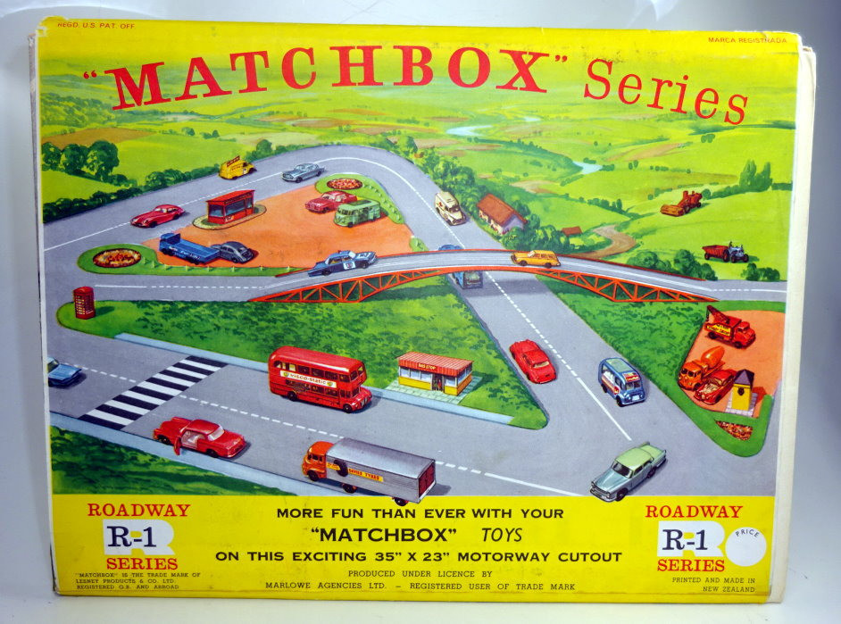 稀少　マッチボックス ロードウェイシリーズR-1 LESNEY matchbox Matchbox R-1 Roadway layout 1964 rare New Zealand issue | eBay